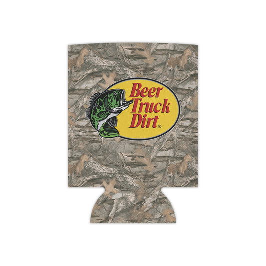 "Beer Truck Dirt" Camo Can Cooler