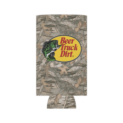 "Beer Truck Dirt" Camo Can Cooler