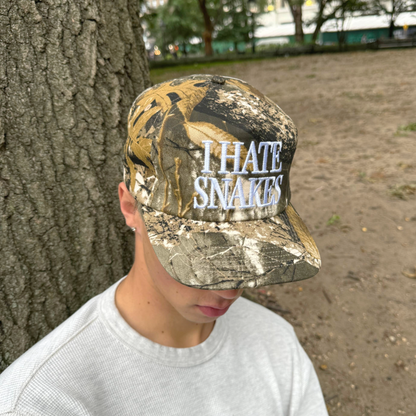 "I Hate Snakes" Camo Hat