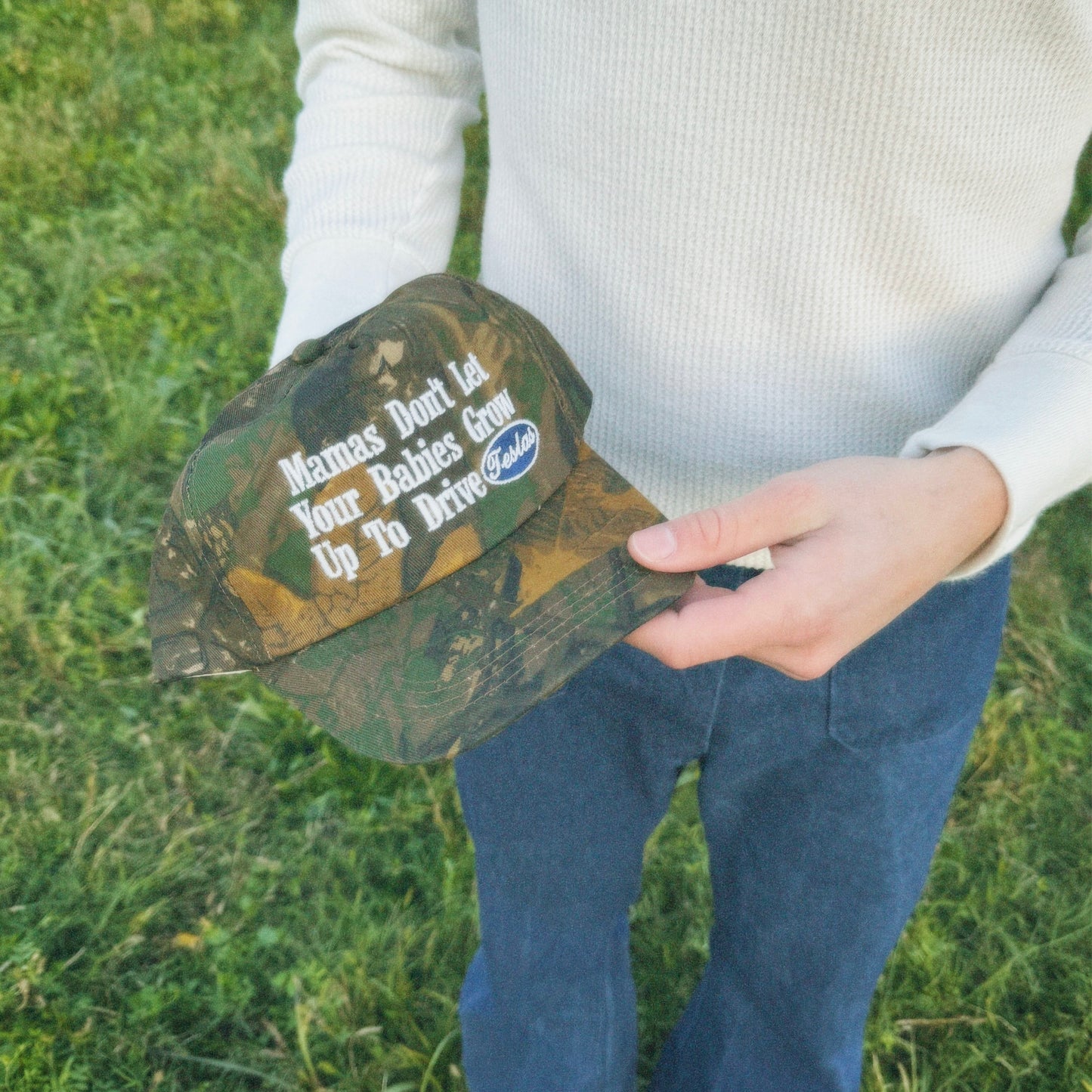 "Teslas" Camo Hat